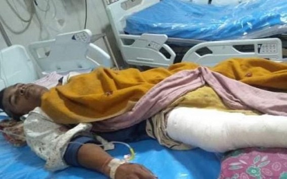 Terminated teacher was seriously injured in road mishap while going to join in Protest Terminated teacher was seriously injured in road mishap while going to join in Protest